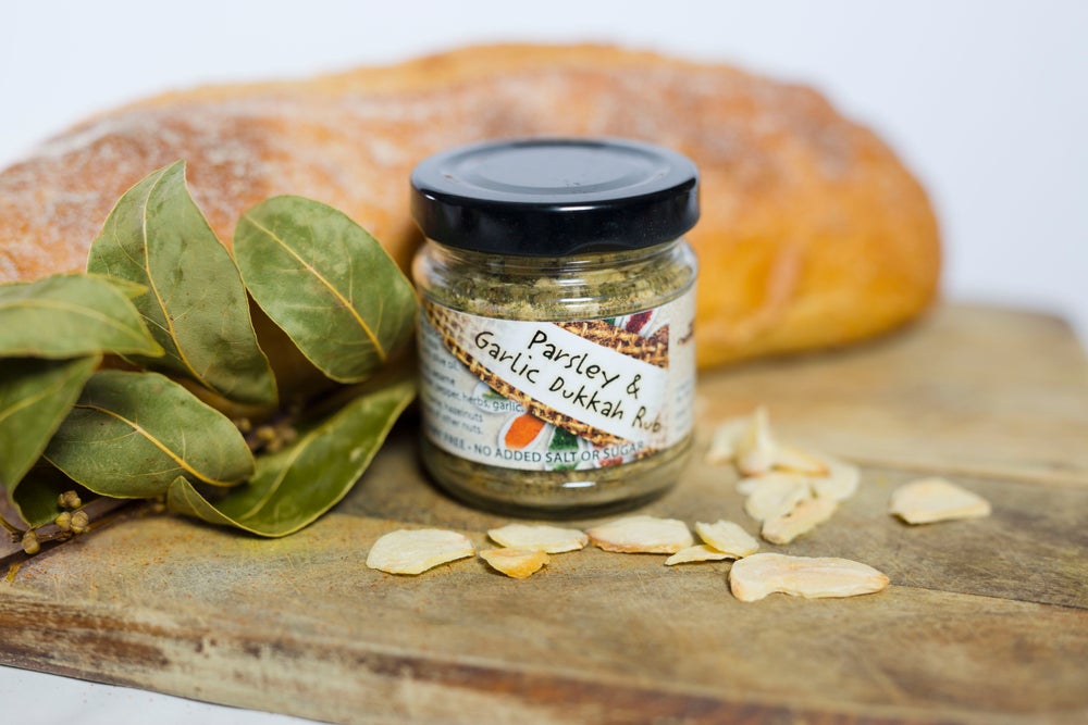 Parsley & Garlic Dukkah - Not Without Spice